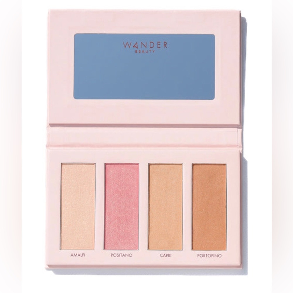 NEW Wander Beauty Riviera Blush & Bronzer Palette FULL SIZE Highlighter Makeup